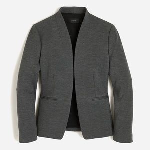 NWOT J.Crew Going Out Blazer Jacket in Stretch Twill Heather Dove Gray